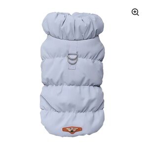 NWT Dog Fleece Puffer Jacket